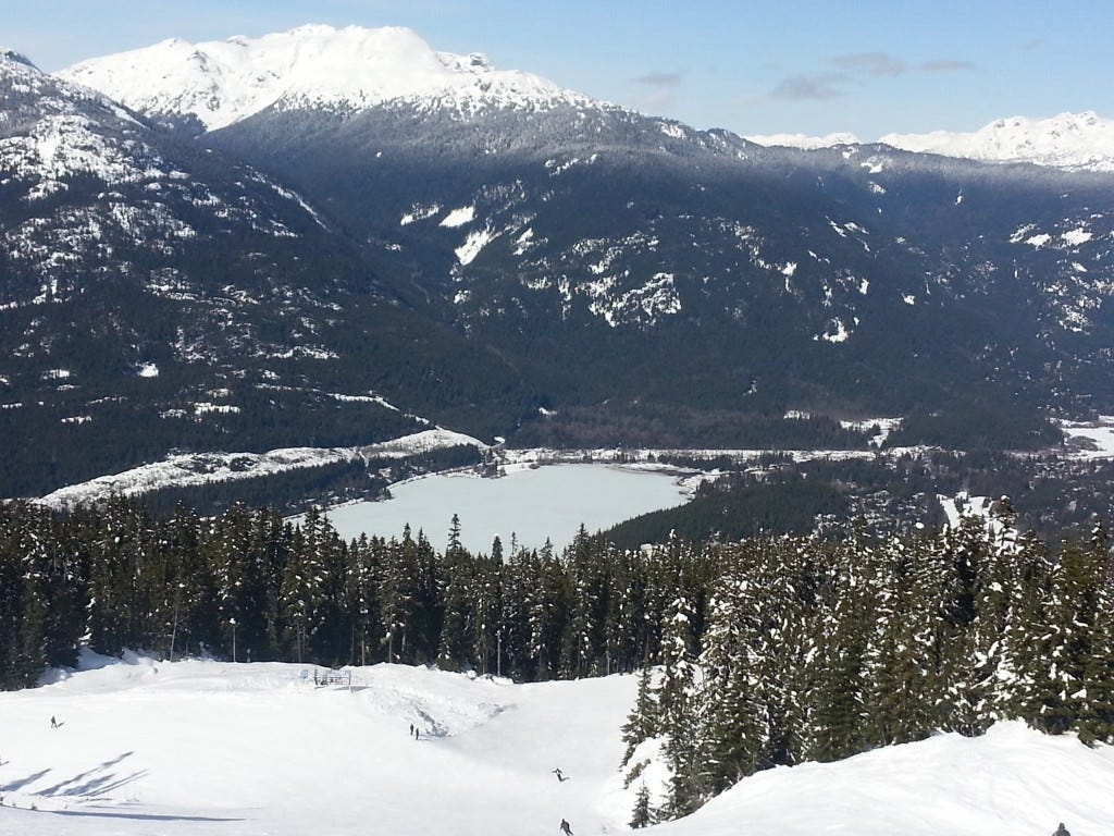 View from Whistler, March 2013