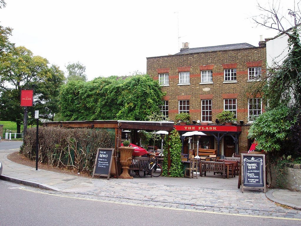 London Pubs - Flask