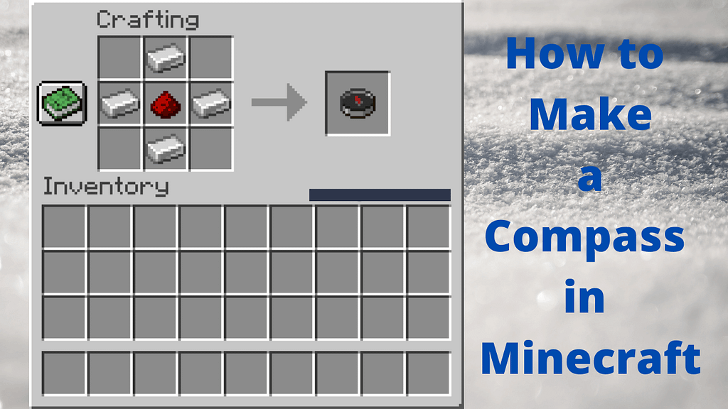 How To Make A Compass In Minecraft