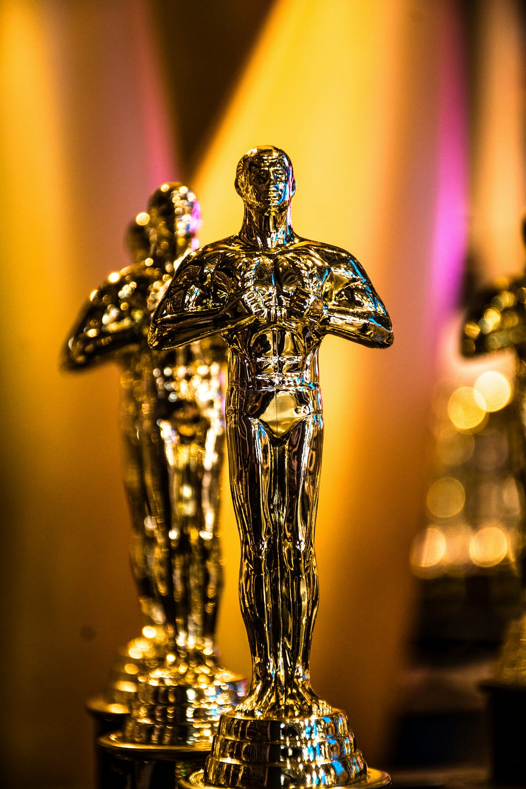 Golden Oscar Statuette