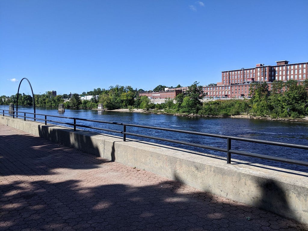 Manchester, NH. Merrimack River. Mills. Bricks!