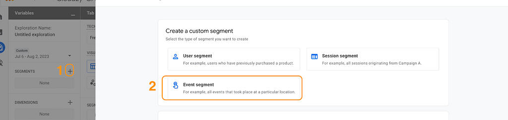 Create a Custom Segment