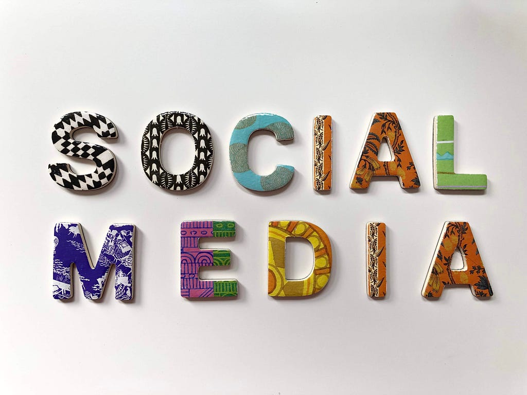 Image of the words ‘Social Media’
