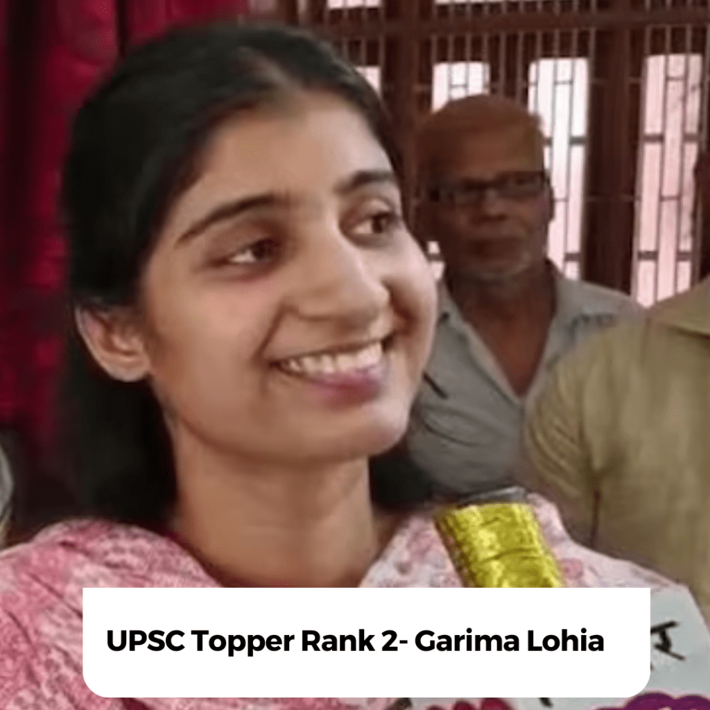 UPSC Topper 2023