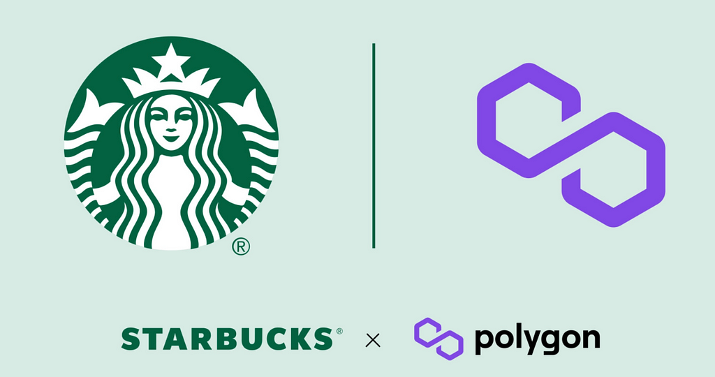 who uses polygon? starbucks partnership