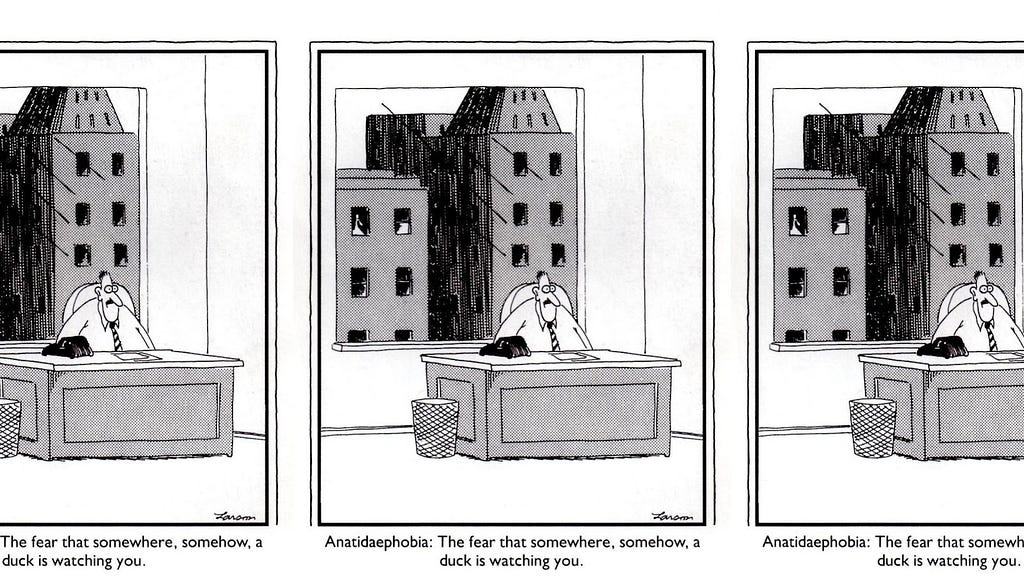 A comic from famous cartoonist Gary Larson
