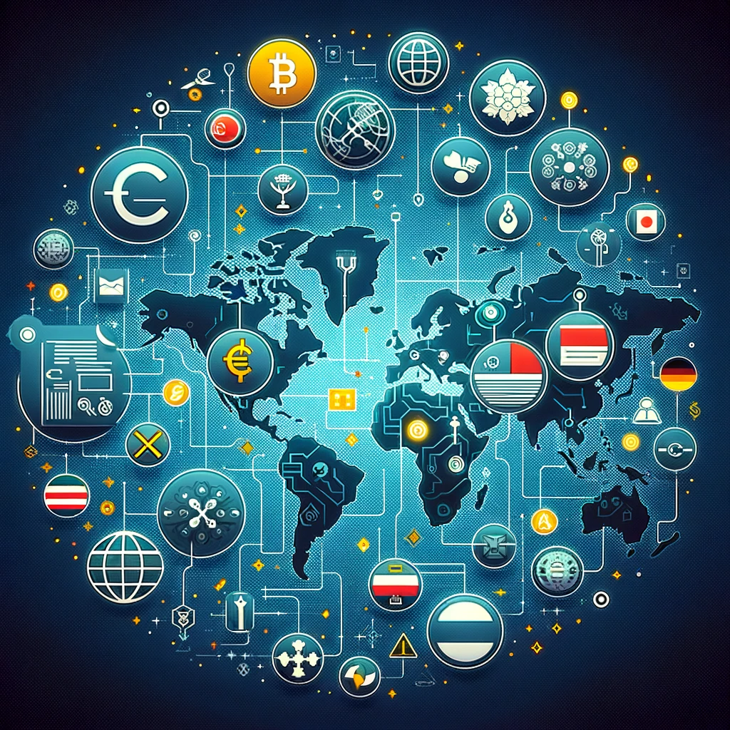 The Current State of Cryptocurrency Regulation: Visuals depicting global regulatory frameworks and the roles of key regulatory bodies. Onefxgroup.com
