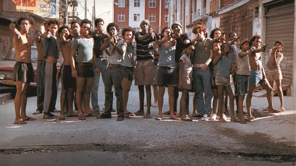 a promotional image from ‘City of God’ a freakin’ excellent movie from Brazil
