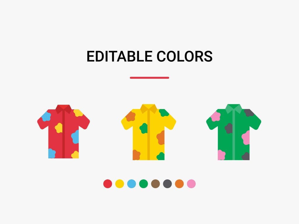 Edit icon colors with icon editor