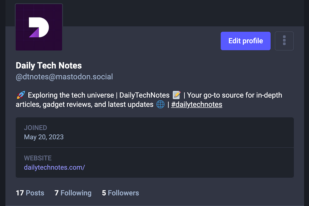 dtnotes on mastodon