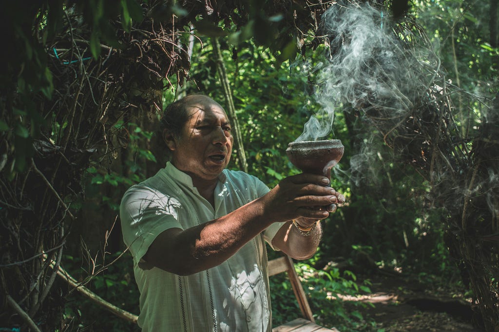 Mayas still live in the south of Mexico