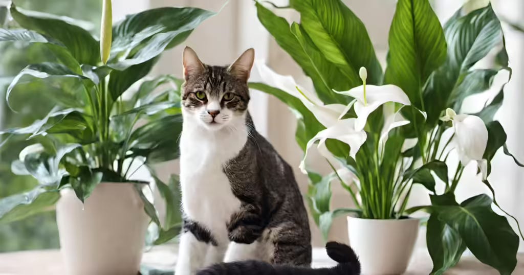 How To Keep Cats Away From Peace Lily?