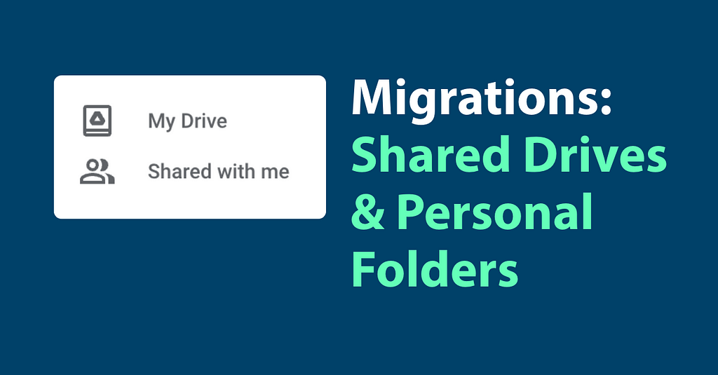 Moving Personal, Private, and Shared Drives with Movebot