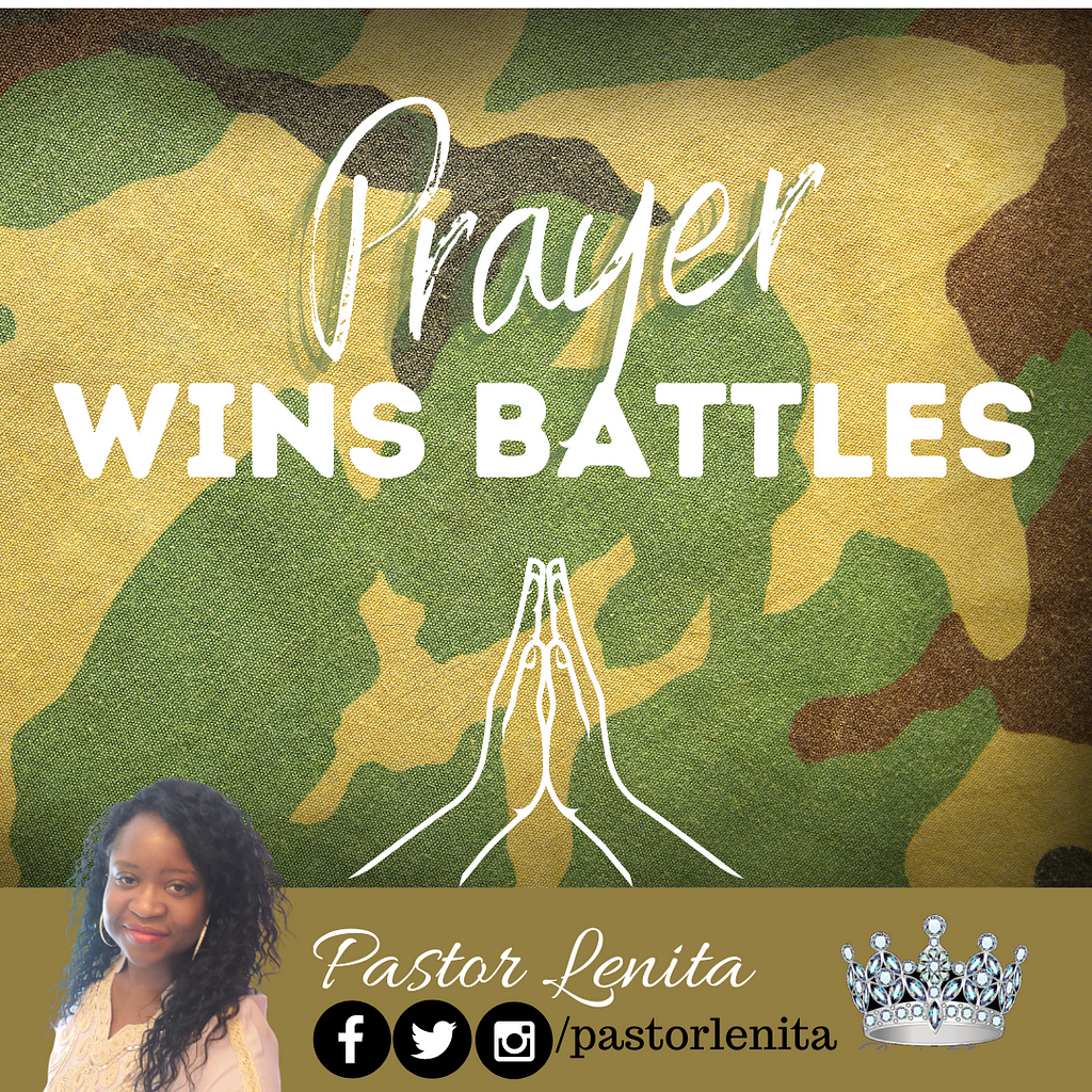 When Prayer Does What Soldiers Can't