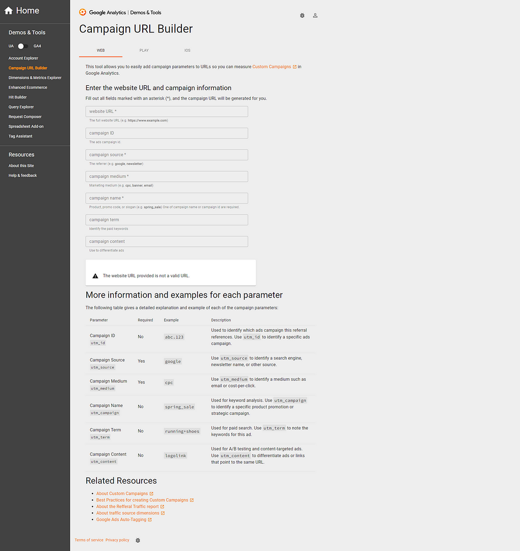 Generador de URL con UTM de Google para optimizar tu estrategia digital