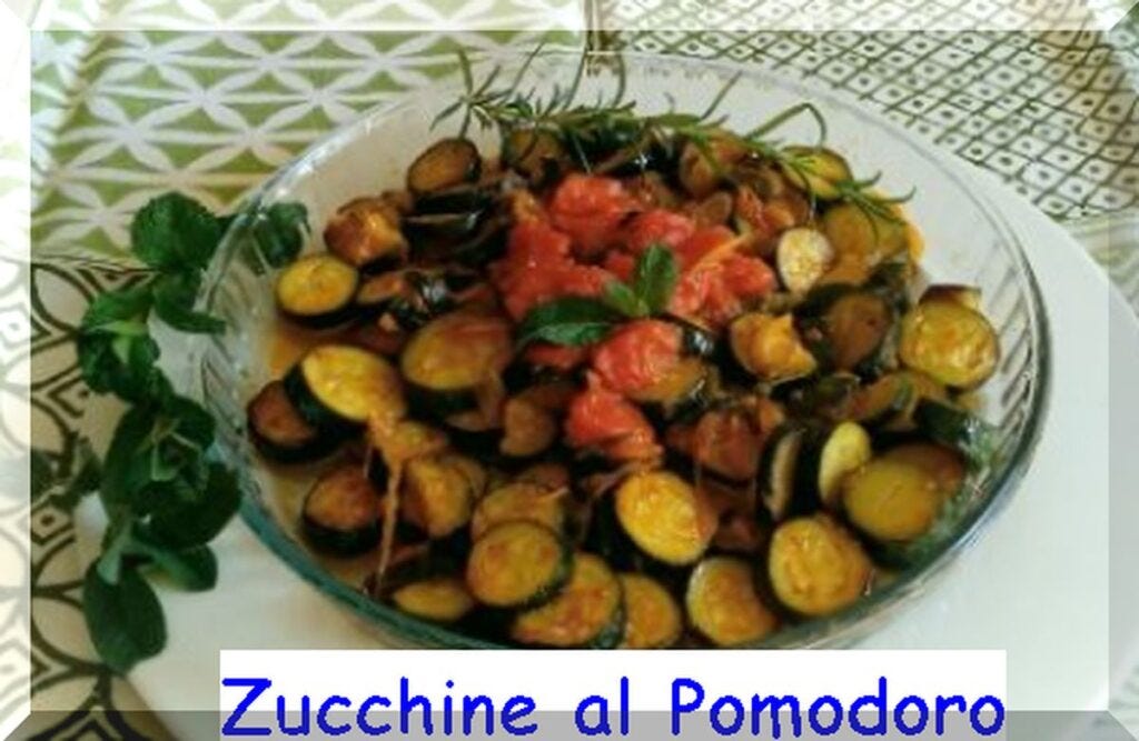 Zucchine al Pomodoro