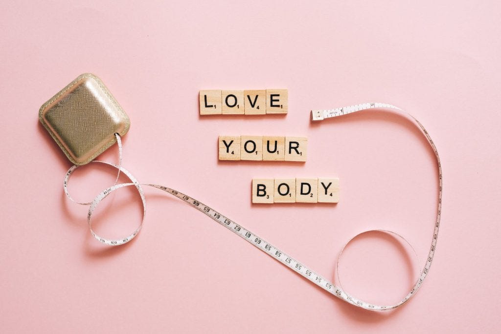 love your body not your weight