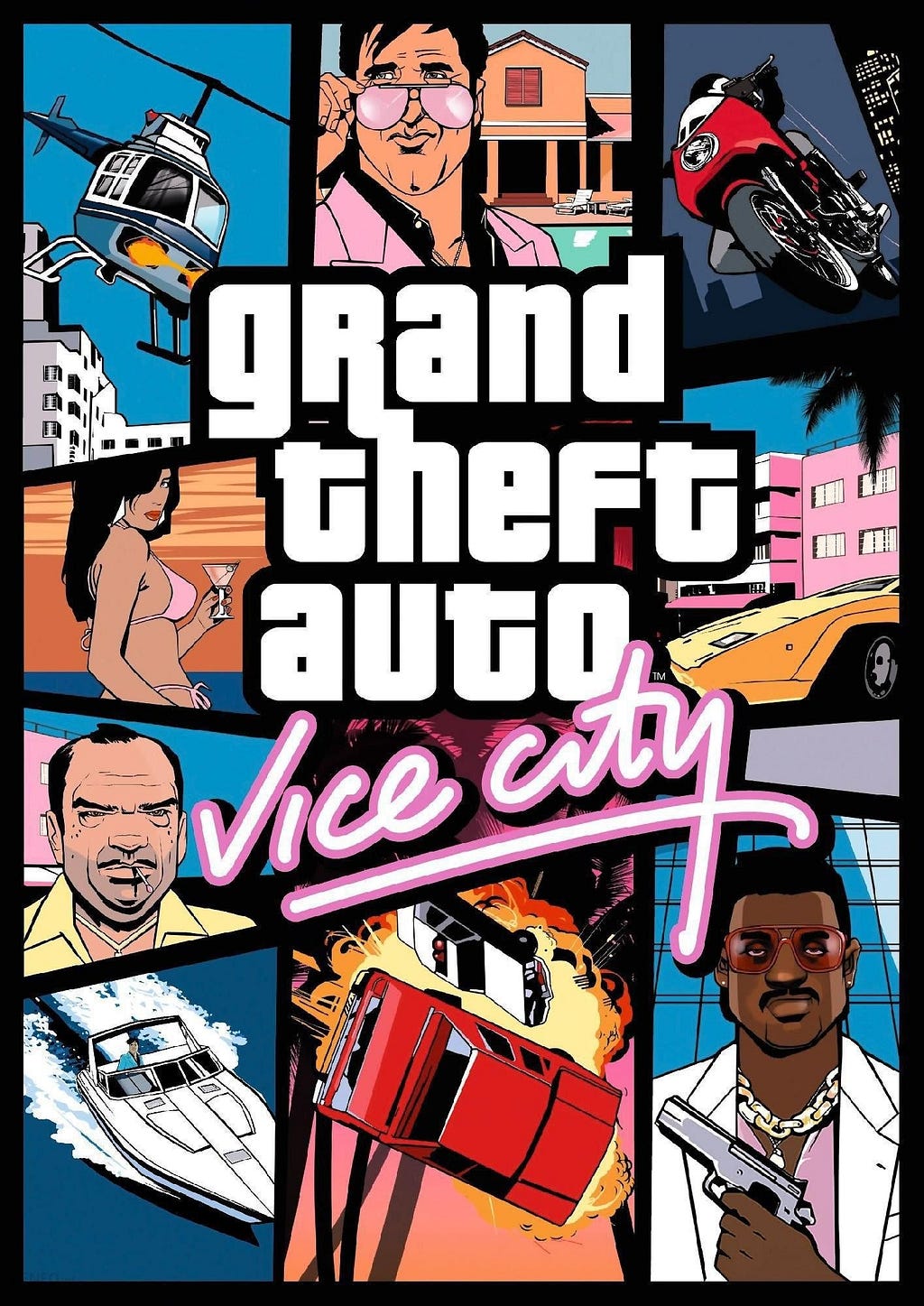 “GTA Vice City” Poster