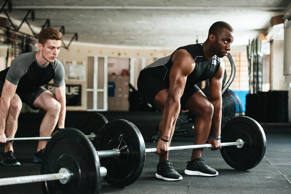 power lifting boosts muscle and mood