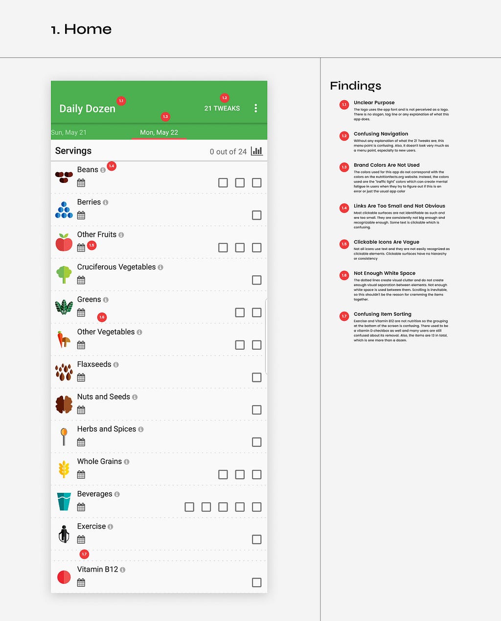 Conducting the UX Audit: The Home Screen