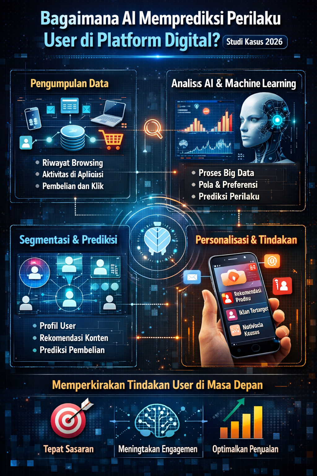 Bagaimana AI Memprediksi Perilaku User di Platform Digital? Studi Kasus 2026