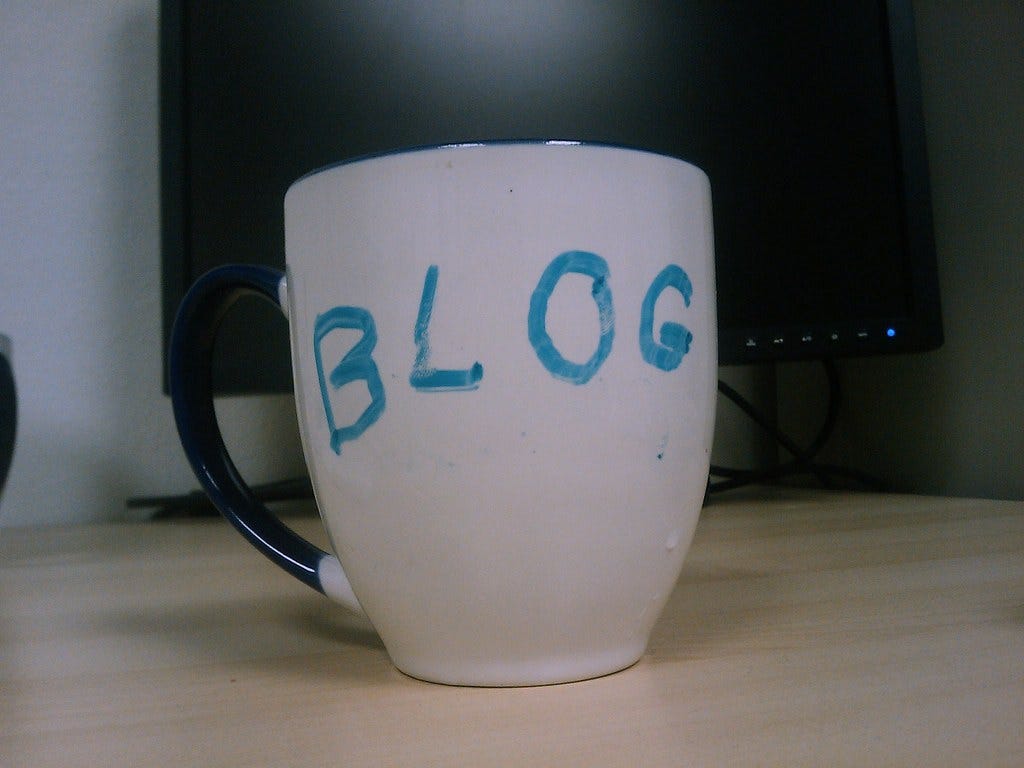 “BLOG” by Evan Hamilton is licensed under CC BY-NC 2.0
