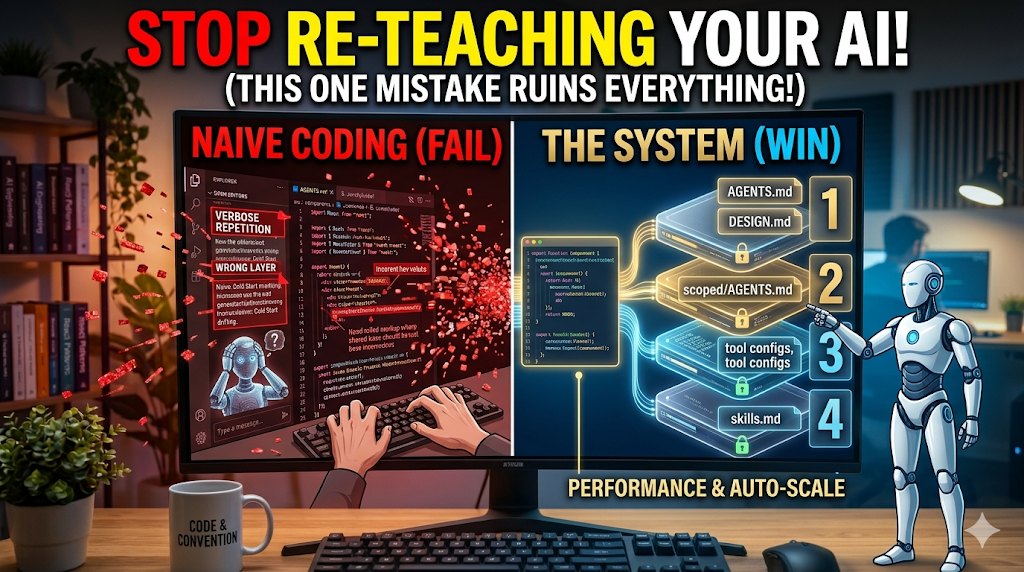Stop Re-Teaching Your AI Agent Every Session: A Scalable System for Convention-Aware Code…