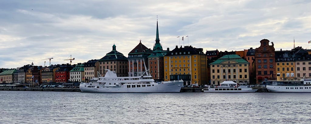 Picture of Gamla Stan in stockholm