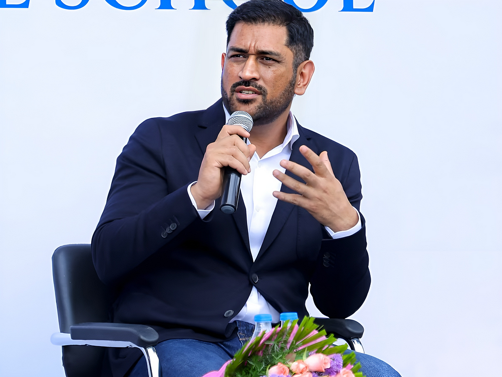 Indian cricket legend, MS Dhoni - A leadership speaker in India