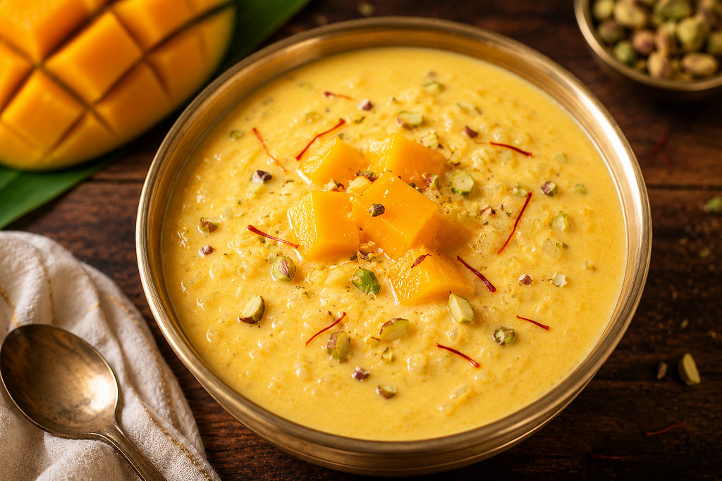 The Mango Kheer That Makes Summer Dinners Feel Like Festivals