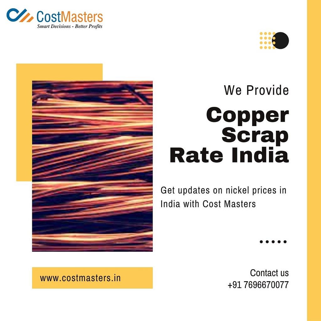 copper scrap in India