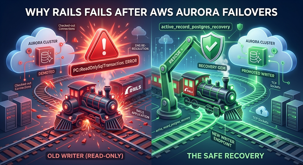 Why Rails Fails After AWS Aurora Failovers (And How to Recover Safely)