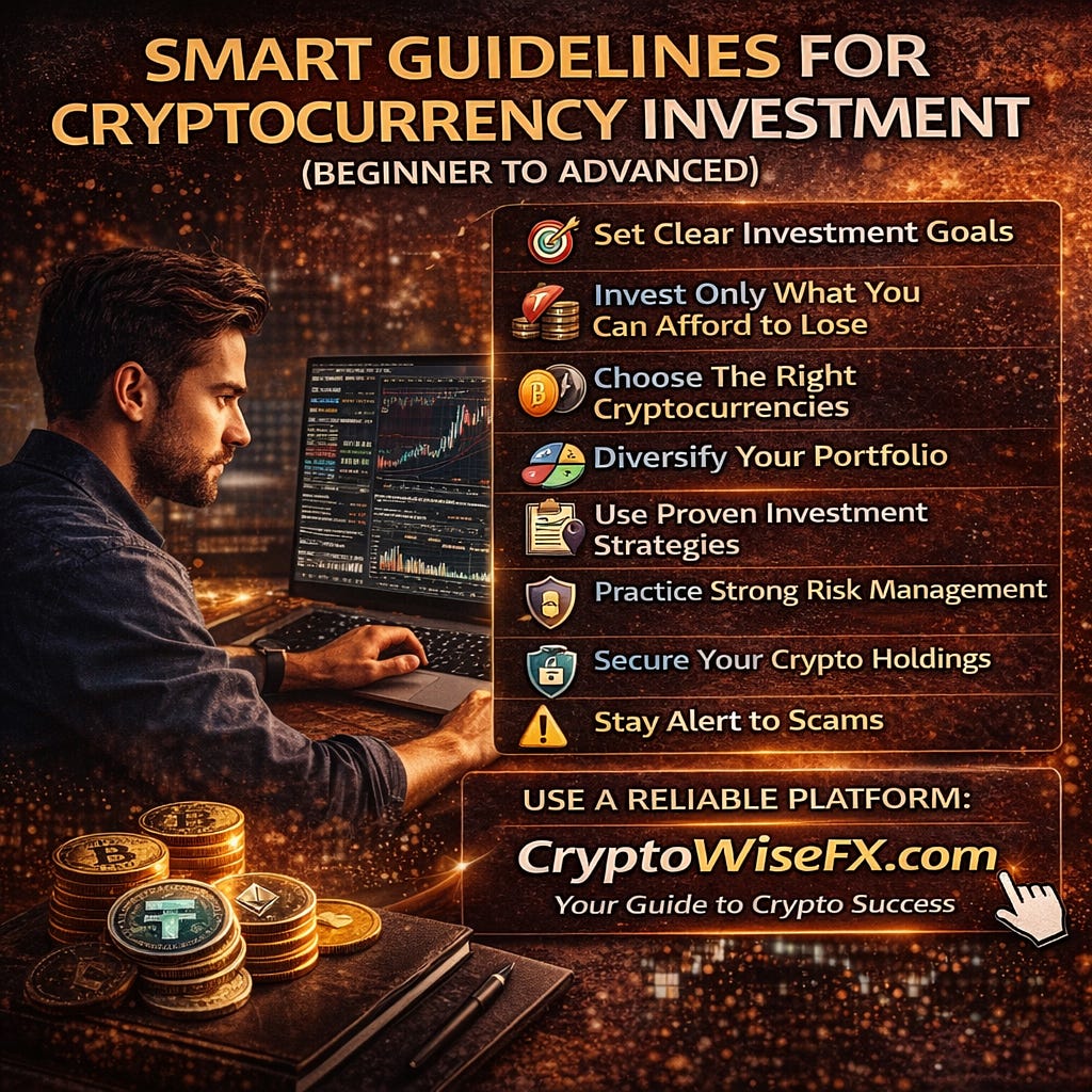  Smart Guidelines for Cryptocurrency Investment (Beginner to Advanced)