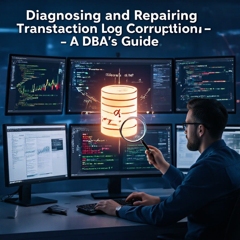 Diagnosing And Repairing Transaction Log Corruption — A DBA’s Guide