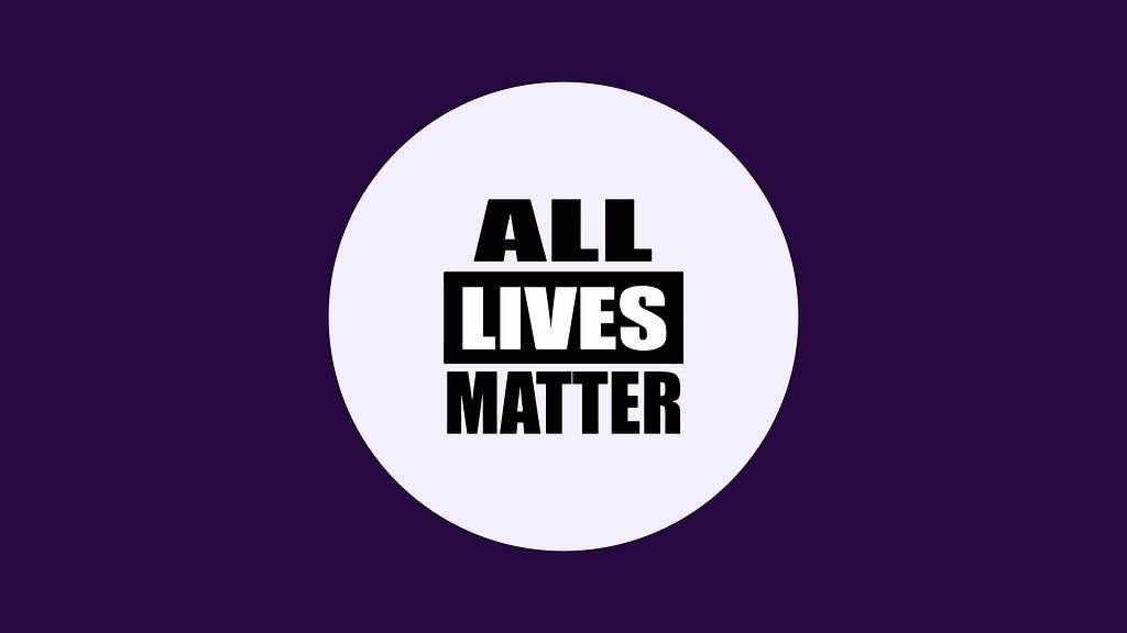 All lives matter