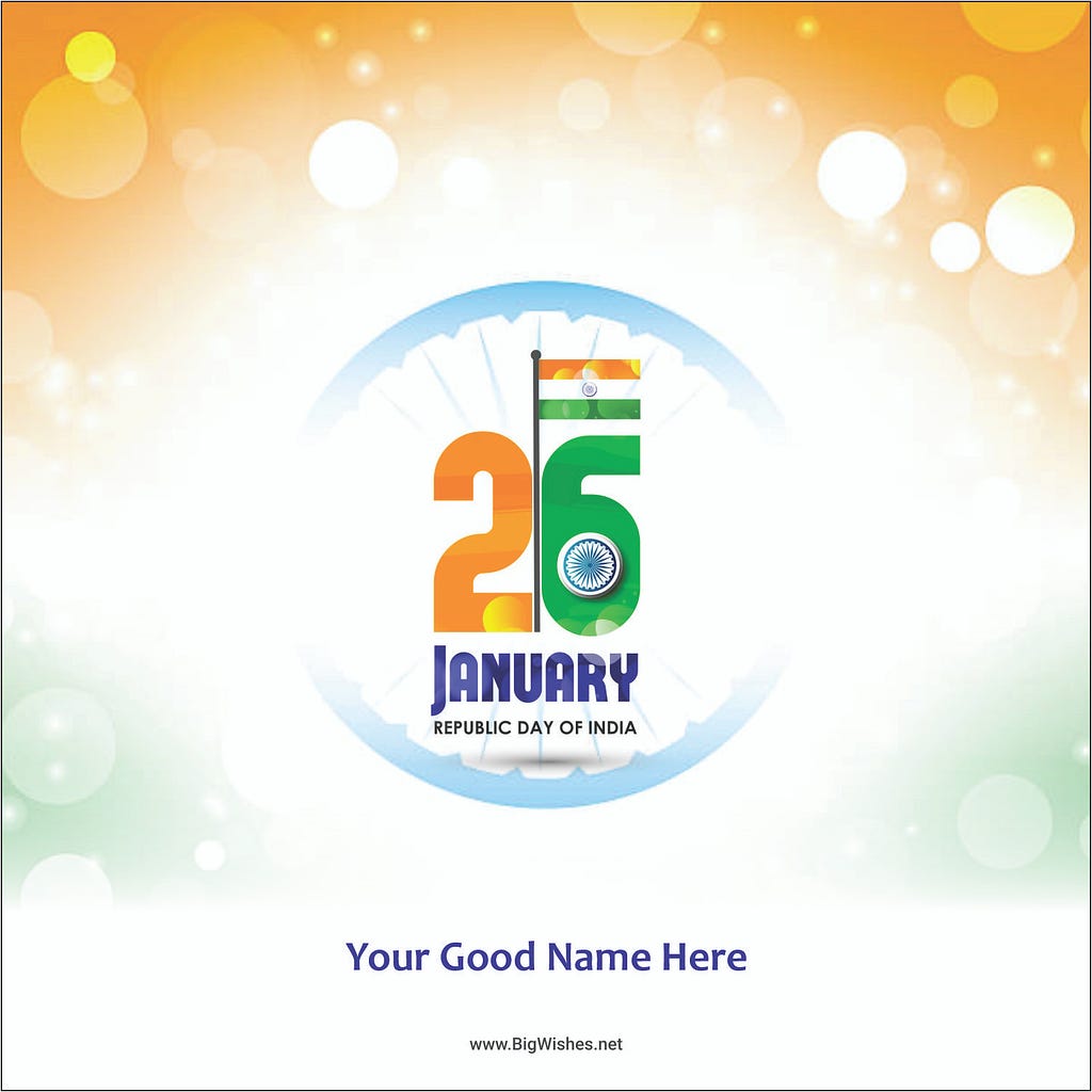 inspirational republic day Image with Quotes