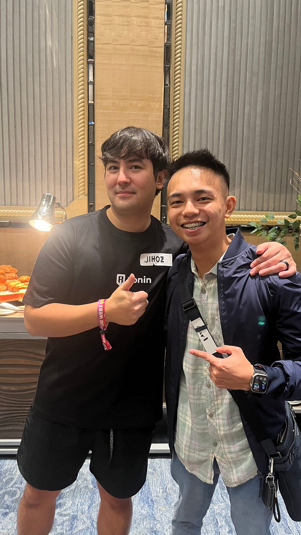 Jihoz, the founder of Axie Infinity with Ceo of AltSwitch — Carl Munsayac