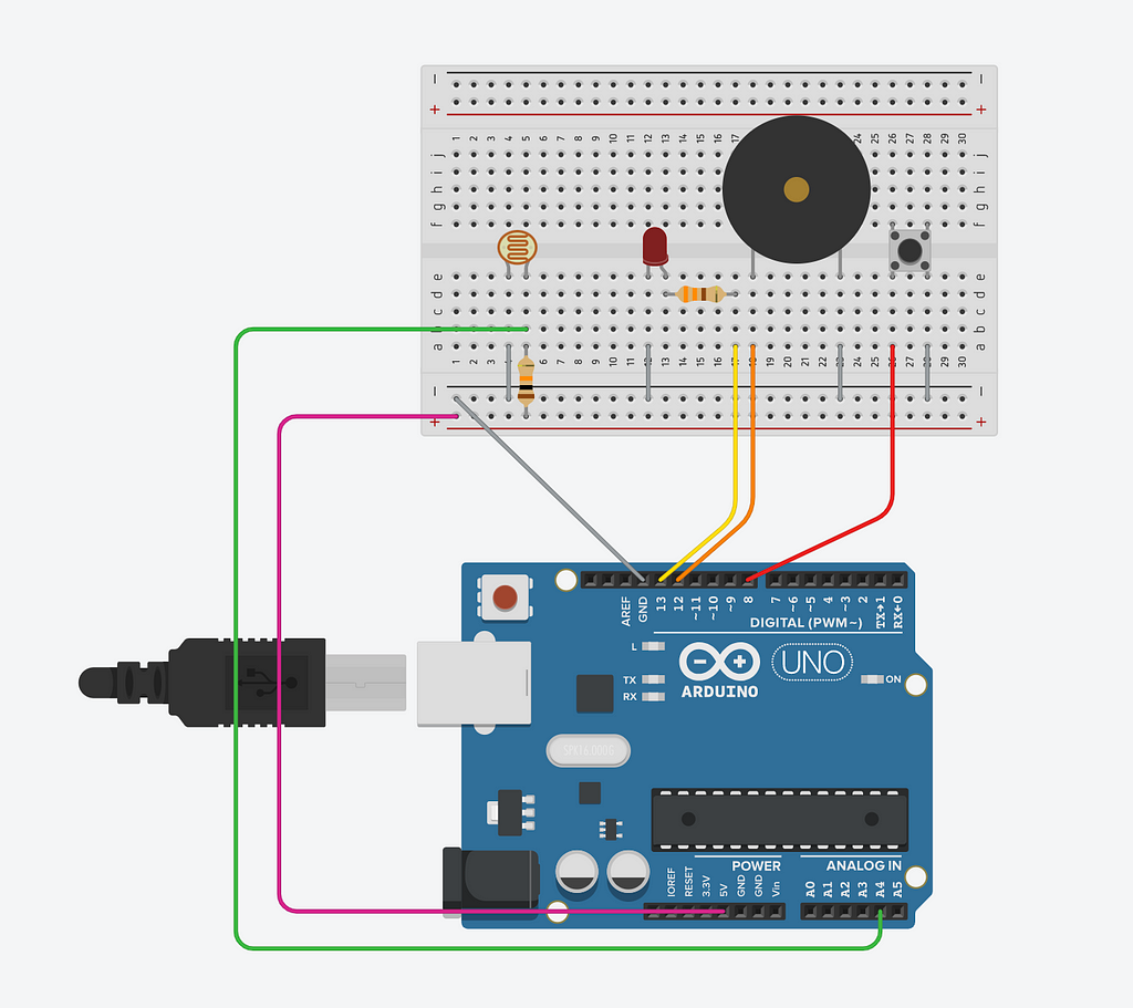 Arduino circuit diagram — ProtoPie