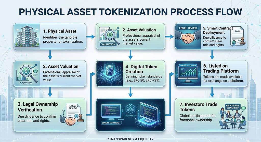 How Does RWA Tokenization Work?