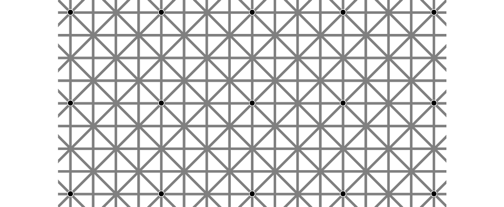 Image showing how rods lack detail in peripheral vision.