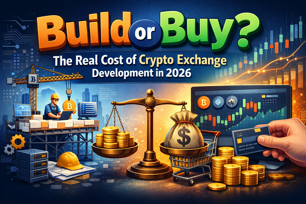 Build or Buy? The Real Cost of Crypto Exchange Development in 2026