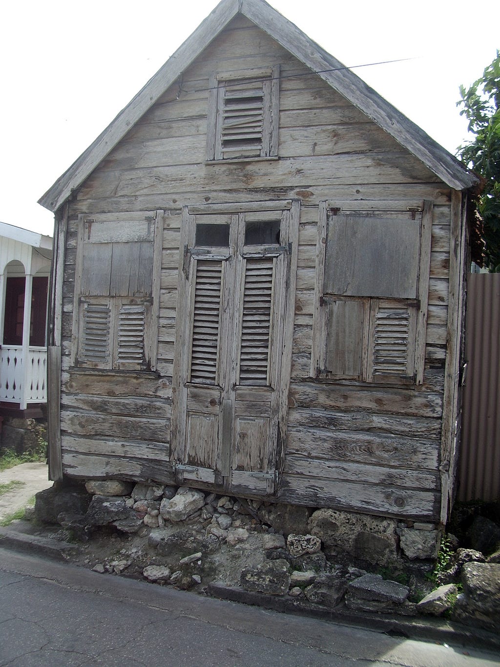 A 19th century ‘chattel house’