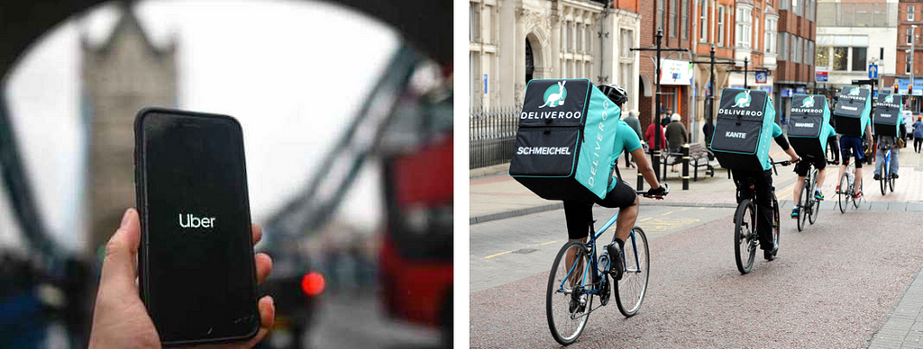 Uber and Deliveroo are two business that have recently seen the impact on their core business model from factors outside of the traditional ‘Three Lenses’.