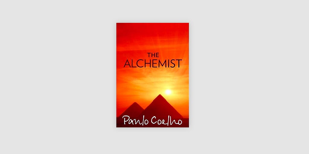 Sunset Cover of The Alchemist Novel — by Paula Coelho