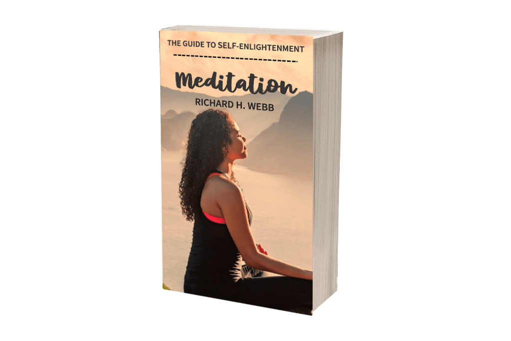 Book cover for “Meditate: The Guide to Self-Enlightenment” by Richard H. Webb