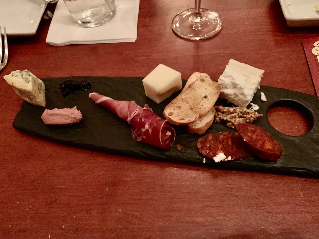 The Assorted Meats and Artisanal Cheese
