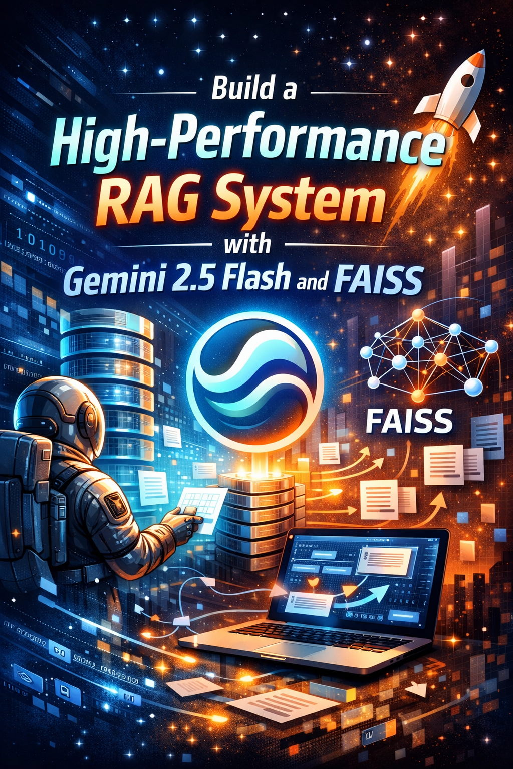 Build a High-Performance RAG System with Gemini 2.5 Flash and FAISS