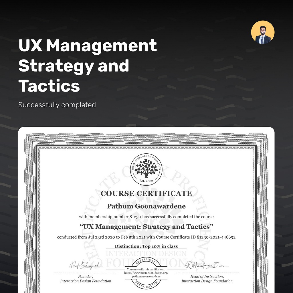 UX Management Strategy and Tactics