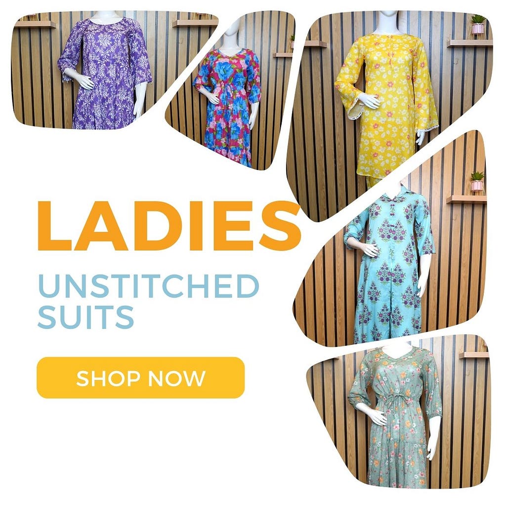 Ladies Unstitched Suits