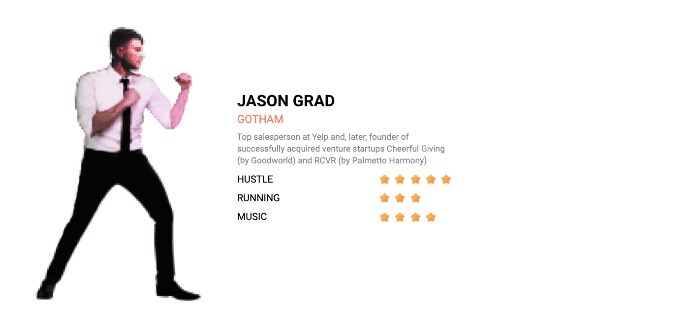 Jason Grad, the avatar